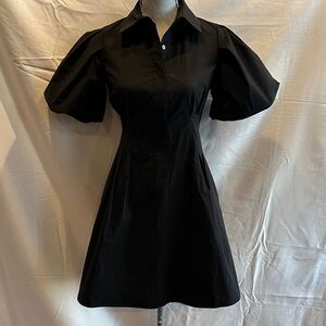 Tuckernuck Black Mini Delaney Dress